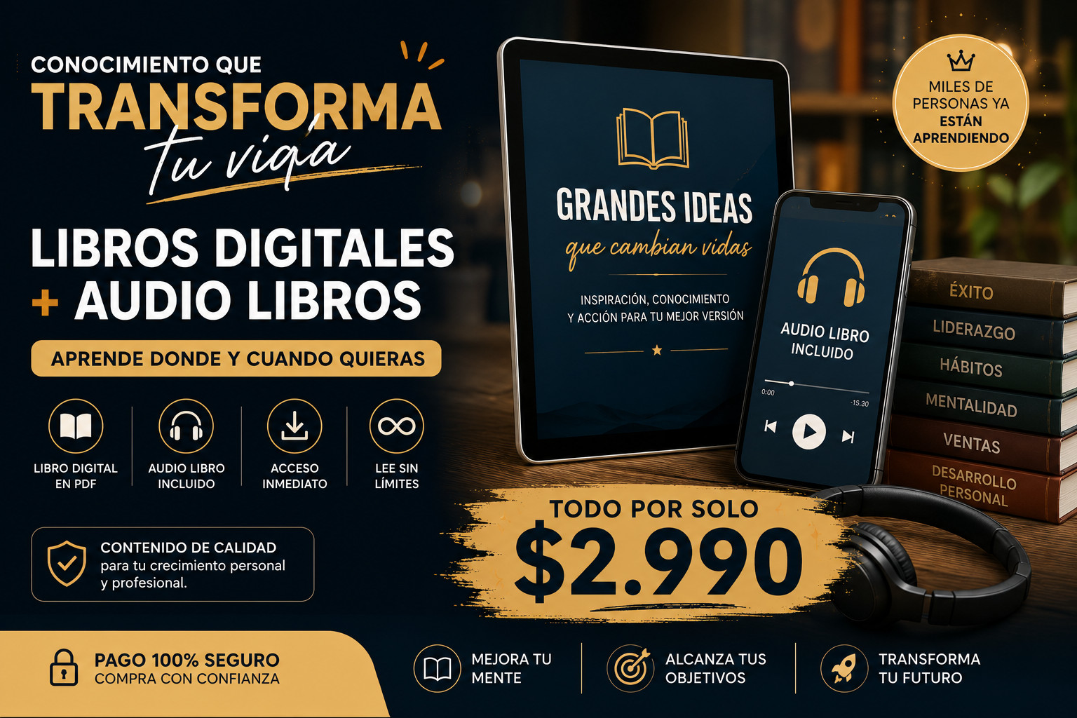 MEGA PACK LIBROS